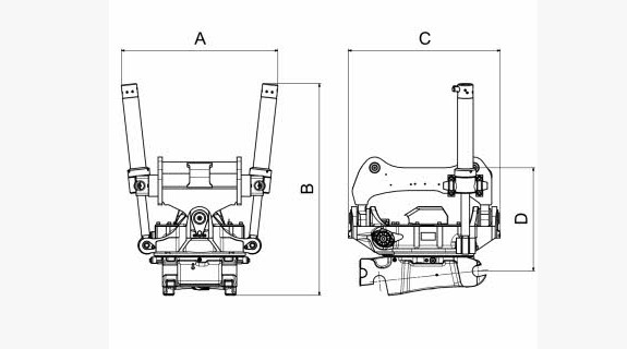 ROTOTILT TILT-ROTATOR R8 (23.0~32.0 ton)